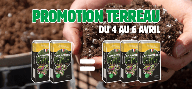 Offre exceptionnelle sur le terreau !